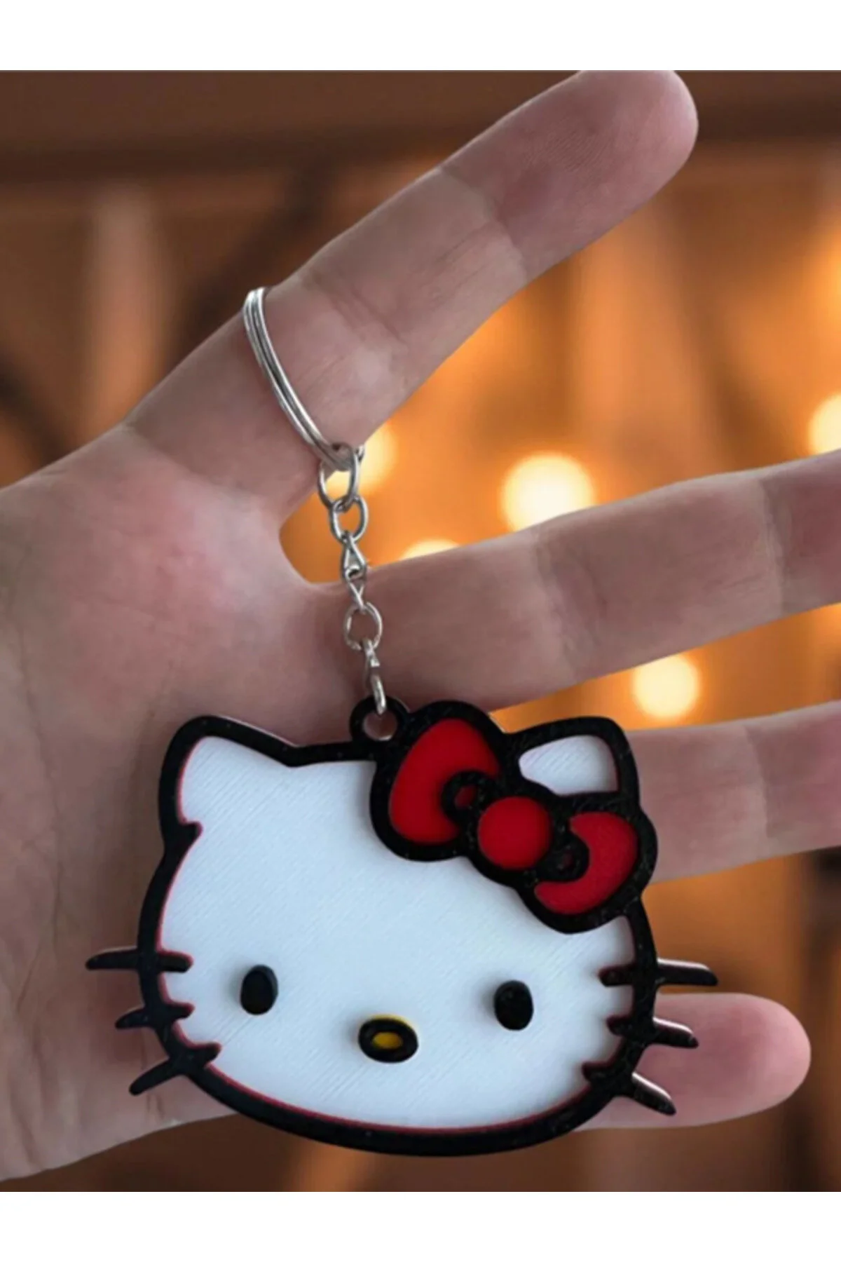 Hello Kitty Figürlü Anahtarlık